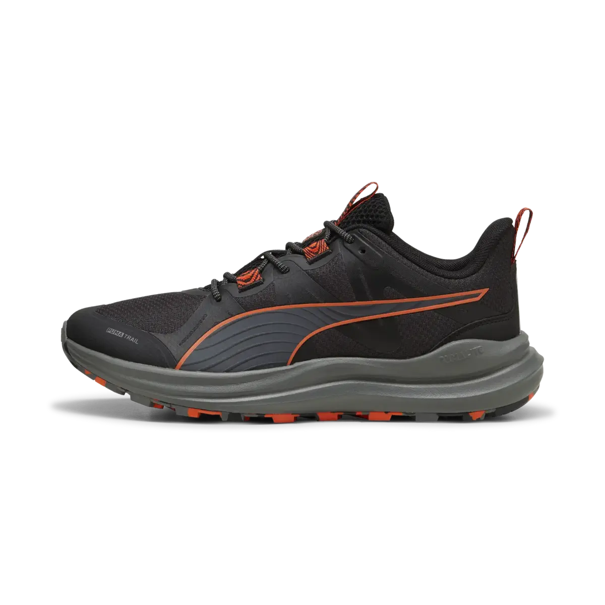 Puma Reflect Lite Trail Siyah Erkek Yürüyüş ve Koşu Ayakkabısı