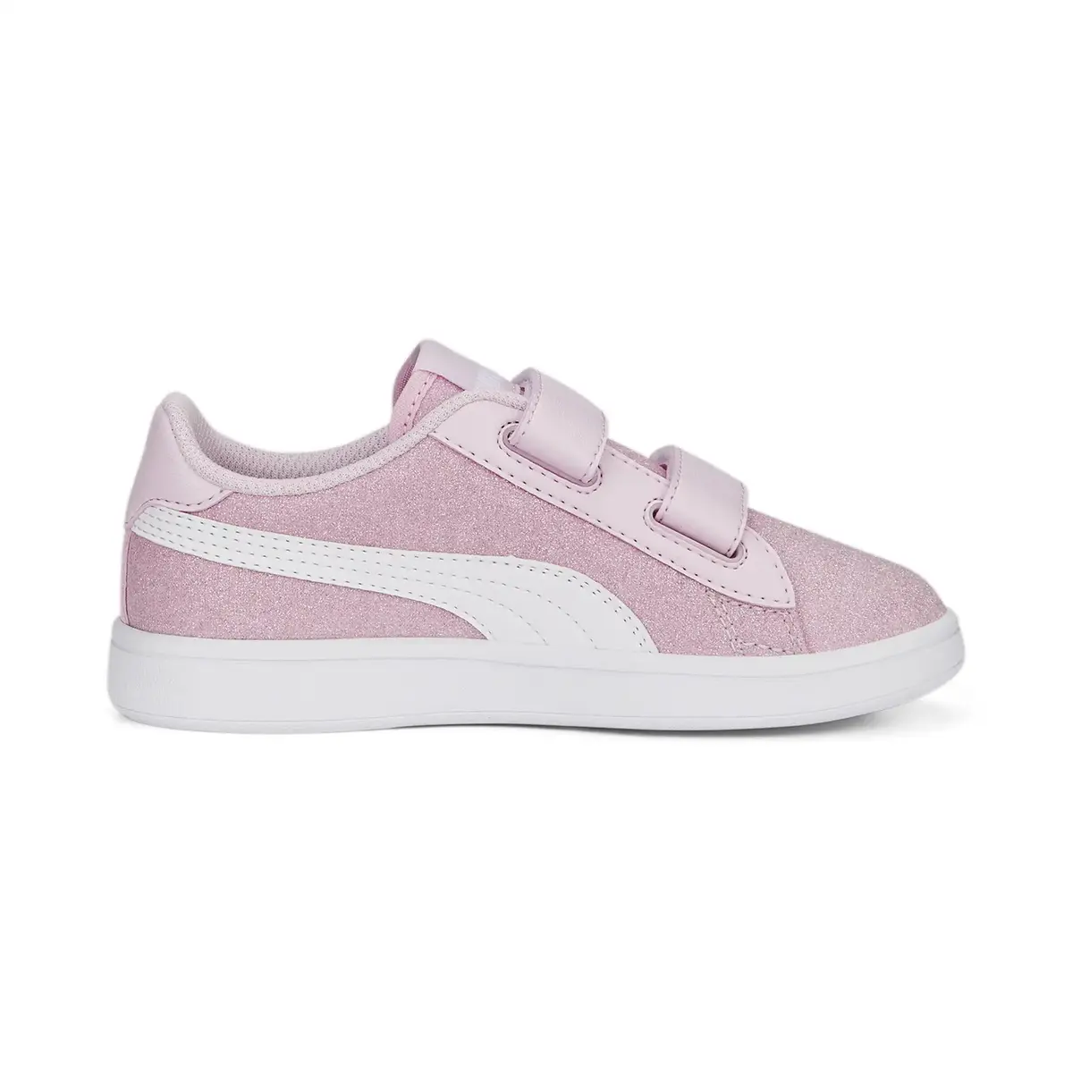 Puma Smash v2 Glitz GlamV PS Pembe Çocuk Günlük Spor Ayakkabı