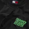 Tommy Hilfiger TJM SLIM BUBBLE PRIN, BDS Siyah Erkek T-Shirt & Polo