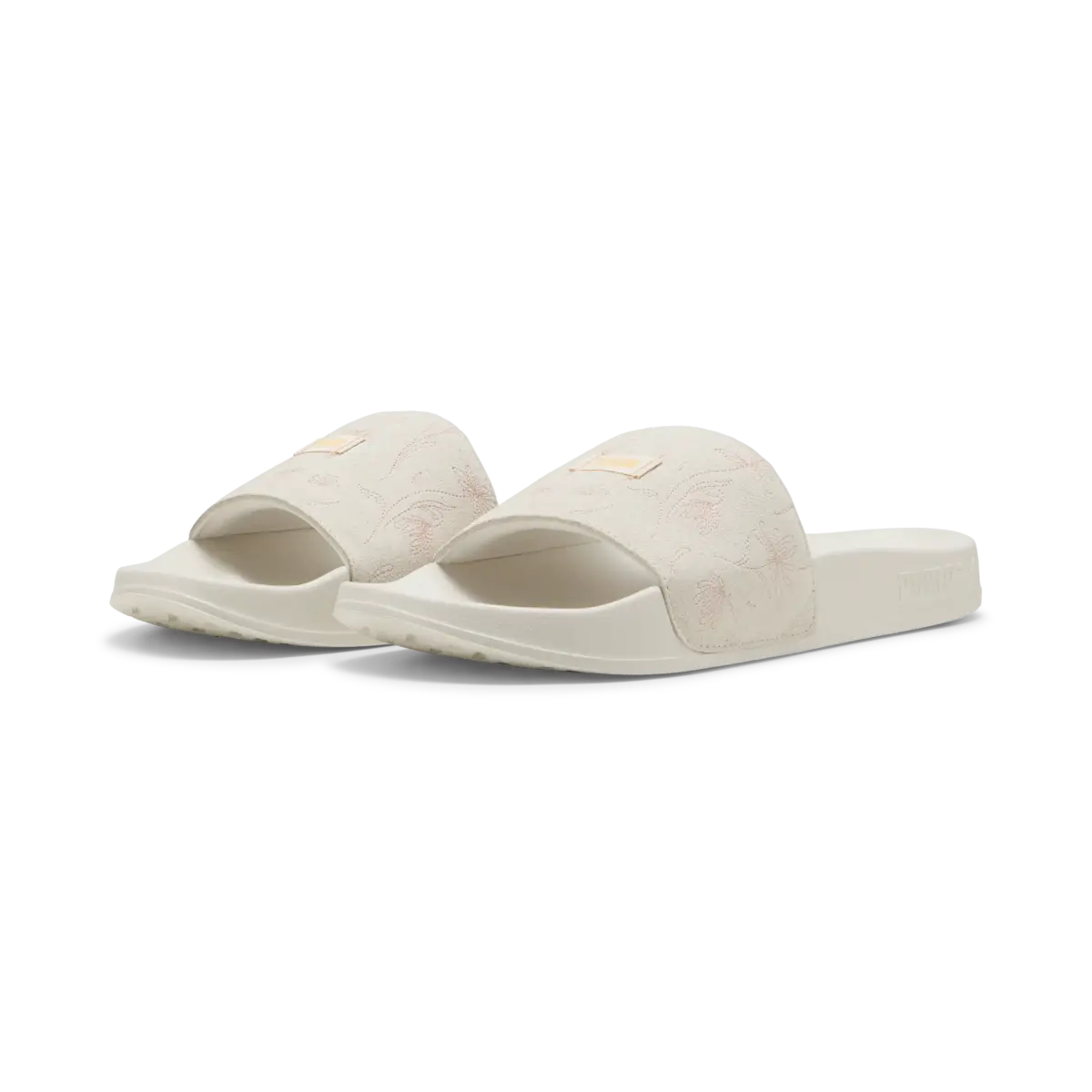 Puma Leadcat 2.0 Crafted Flowers Krem Kadın Terlik