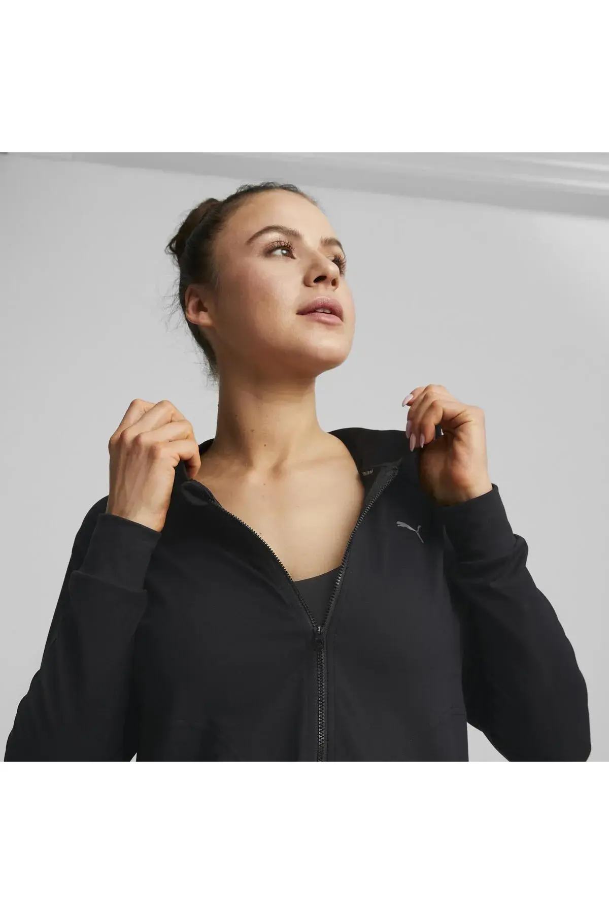 Puma STUDIO FOUNDATION JACKET Siyah Kadın Ceket