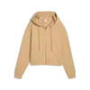 Puma HER Crop Full-Zip Hoodie Turuncu Kadın Sweatshirt