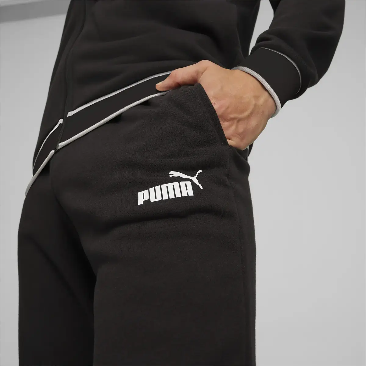 Puma Sweat Tracksuit Siyah Erkek Eşofman Takımı