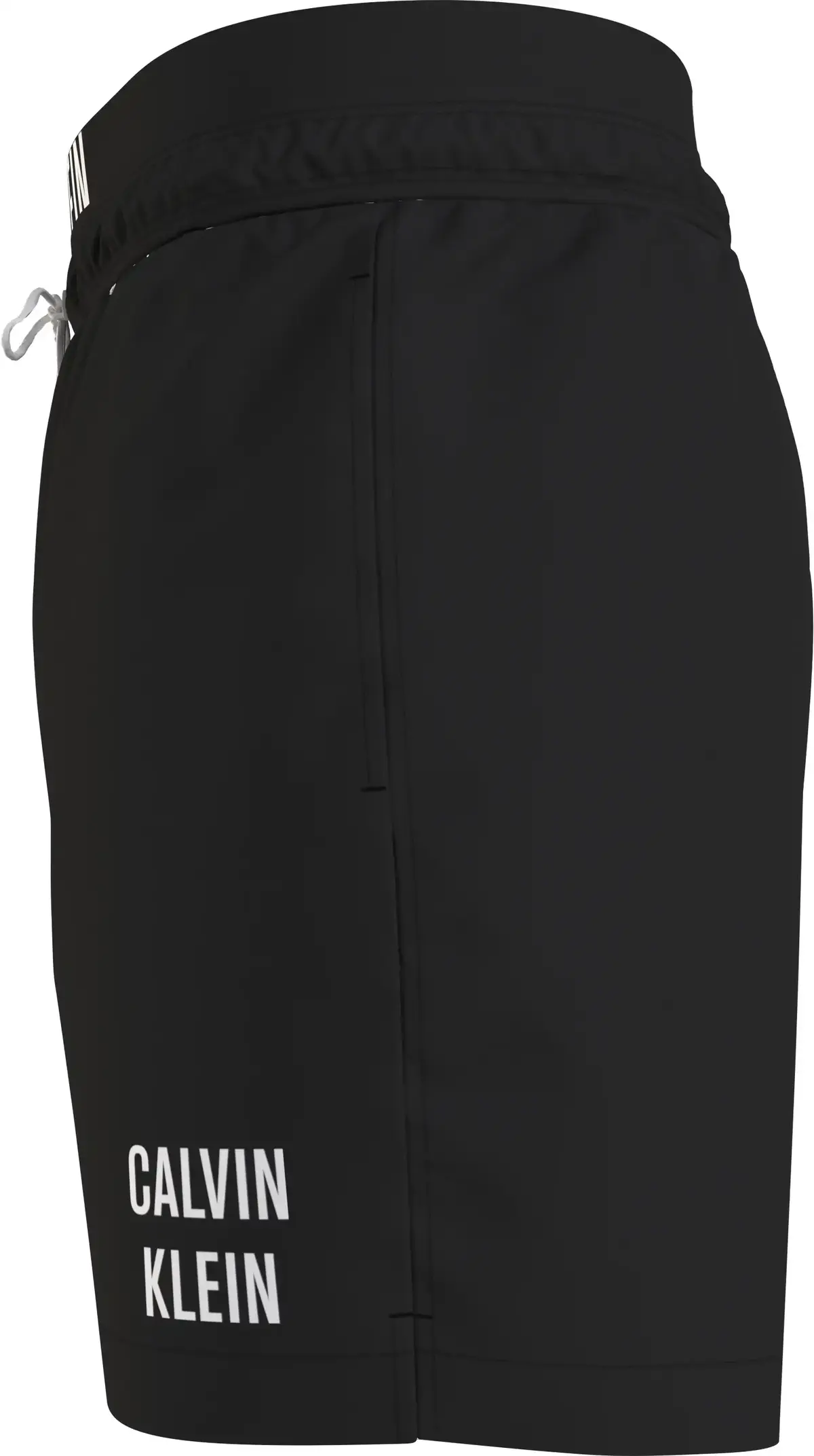 Calvin Klein MEDIUM DOUBLE WB-NOS Erkek Siyah Deniz Şortu