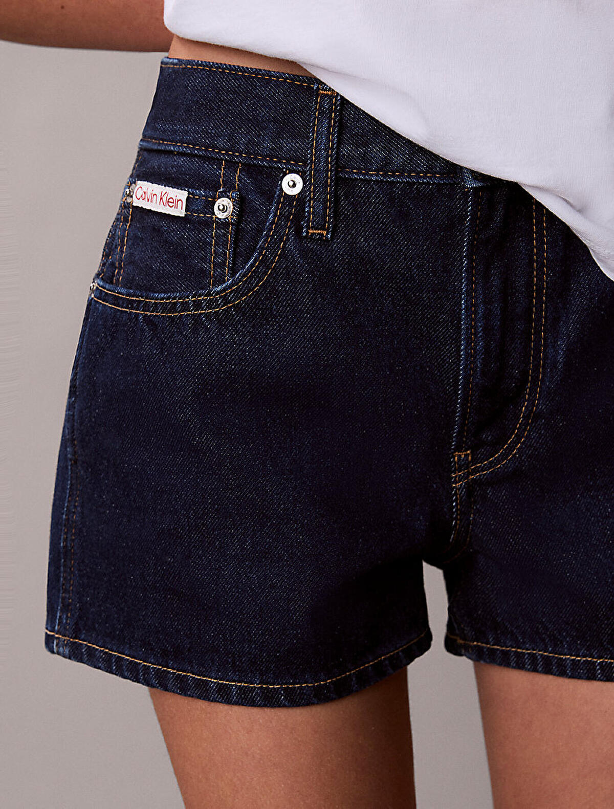 Calvin Klein ARCHIVE MINI SHORT T, GWI, 25 LAcivert Kot Şort