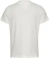 Tommy Hilfiger TJW REG TJ BUBBLE TE, YBL Beyaz Kadın T-Shirt & Polo