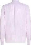 Tommy Hilfiger LINEN ESSENTIAL STRI, 0D1 Pembe Erkek Gömlek