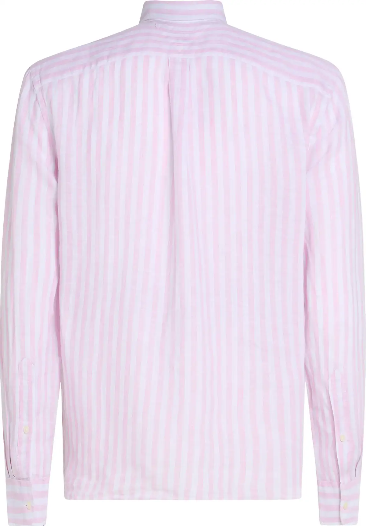 Tommy Hilfiger LINEN ESSENTIAL STRI, 0D1 Pembe Erkek Gömlek