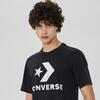 Converse STAR CHEVRON TEE COZY MOSS Siyah Unisex T-Shirt