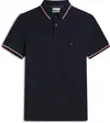 Tommy Hilfiger TIPPED SLIM FIT POLO, DW5 Siyah Erkek T-Shirt & Polo