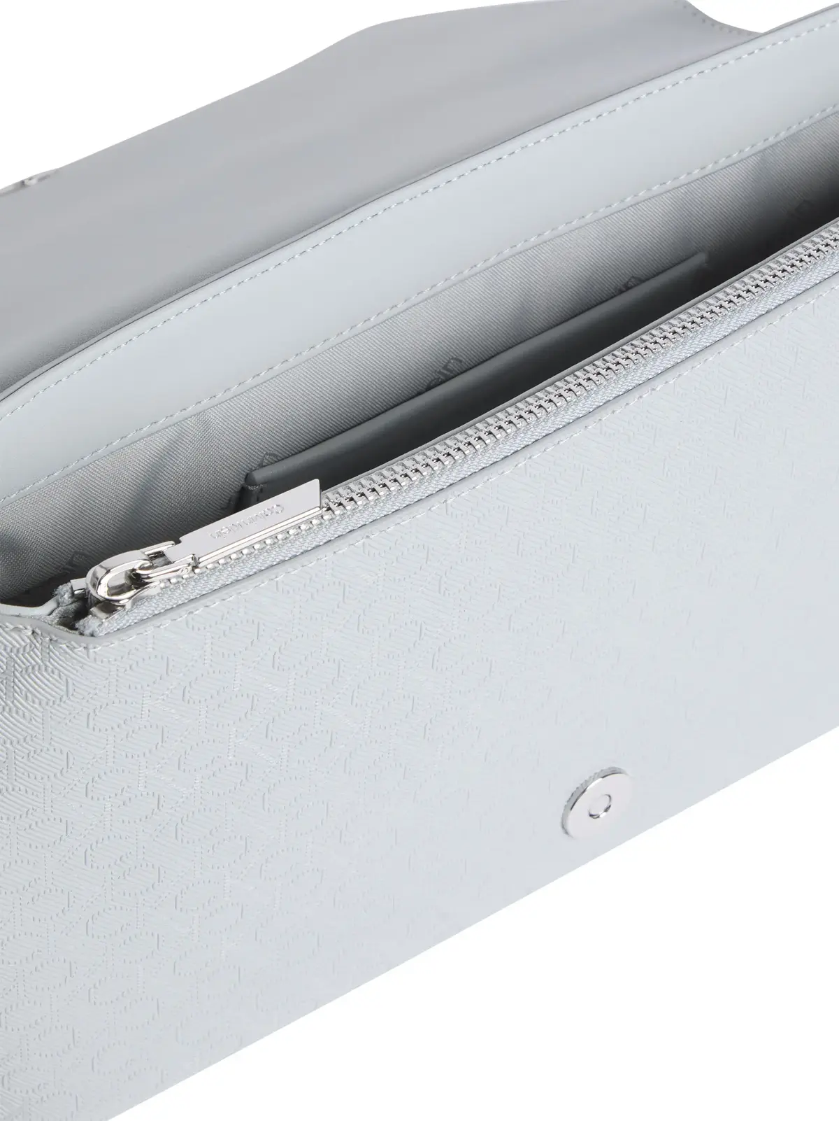 Calvin Klein CK MUST SATCHEL_MONO, PDE Gri Kadın Çanta