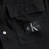 Calvin Klein RELAXED UTILITY SHIR Erkek Siyah Gömlek