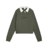 PUMA PUMA CLASS Longsleeve Polo Yeşil Kadın T-Shirt & Polo