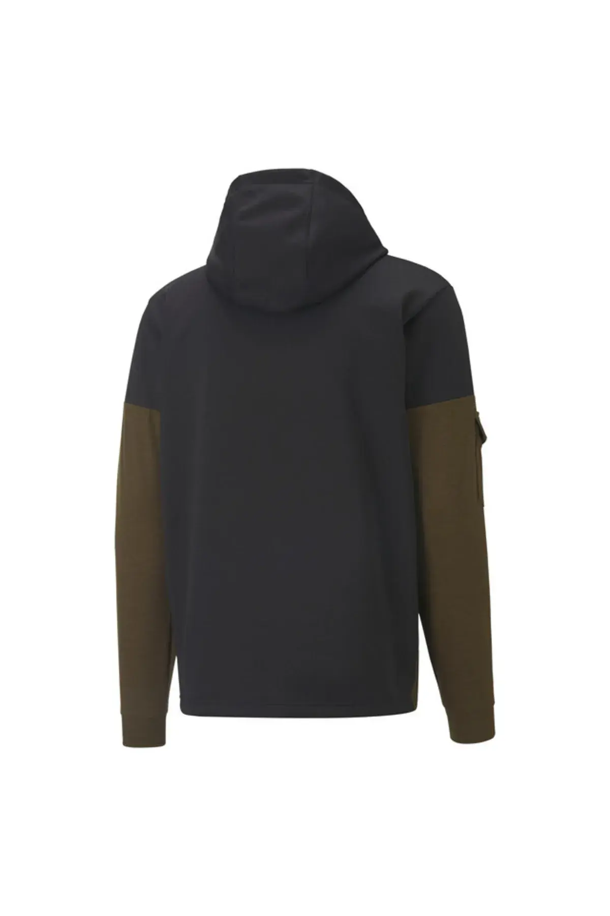 Puma Traın Q4 Cloudspun Jacket Haki Erkek Fermuarlı Koşu Ve Yürüyüş Ceketi