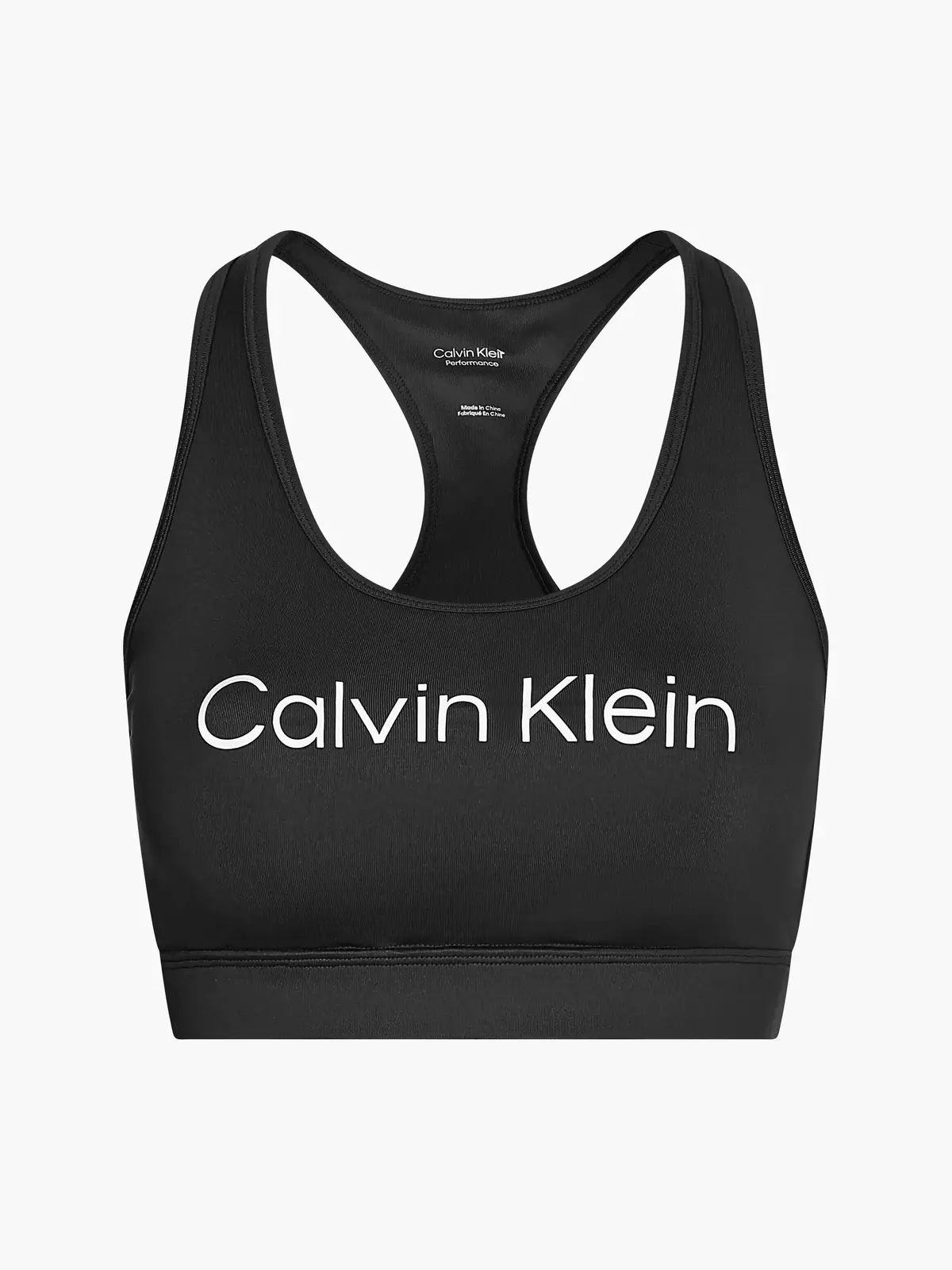 Calvin Klein WO - Medium Support Kadın Siyah Spor Sütyeni