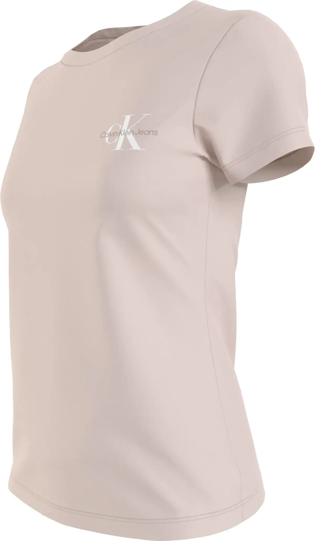Calvin Klein 2-PACK MONOLOGO SLIM Pembe Kadın T-Shirt