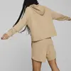 Puma Ess Crop Hoodie Bej Kadın Sweatshirt