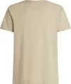 Tommy Hilfiger COTTON LINEN TEE, RBT Bej Erkek T-Shirt & Polo