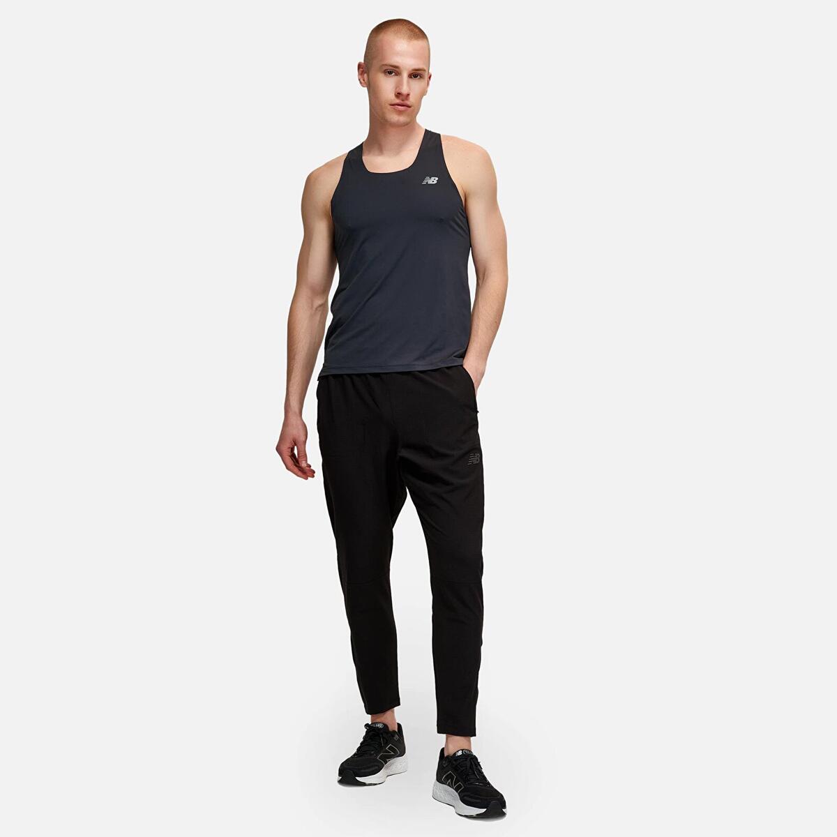 New Balance MNP1446 Erkek Siyah Eşofman Altı