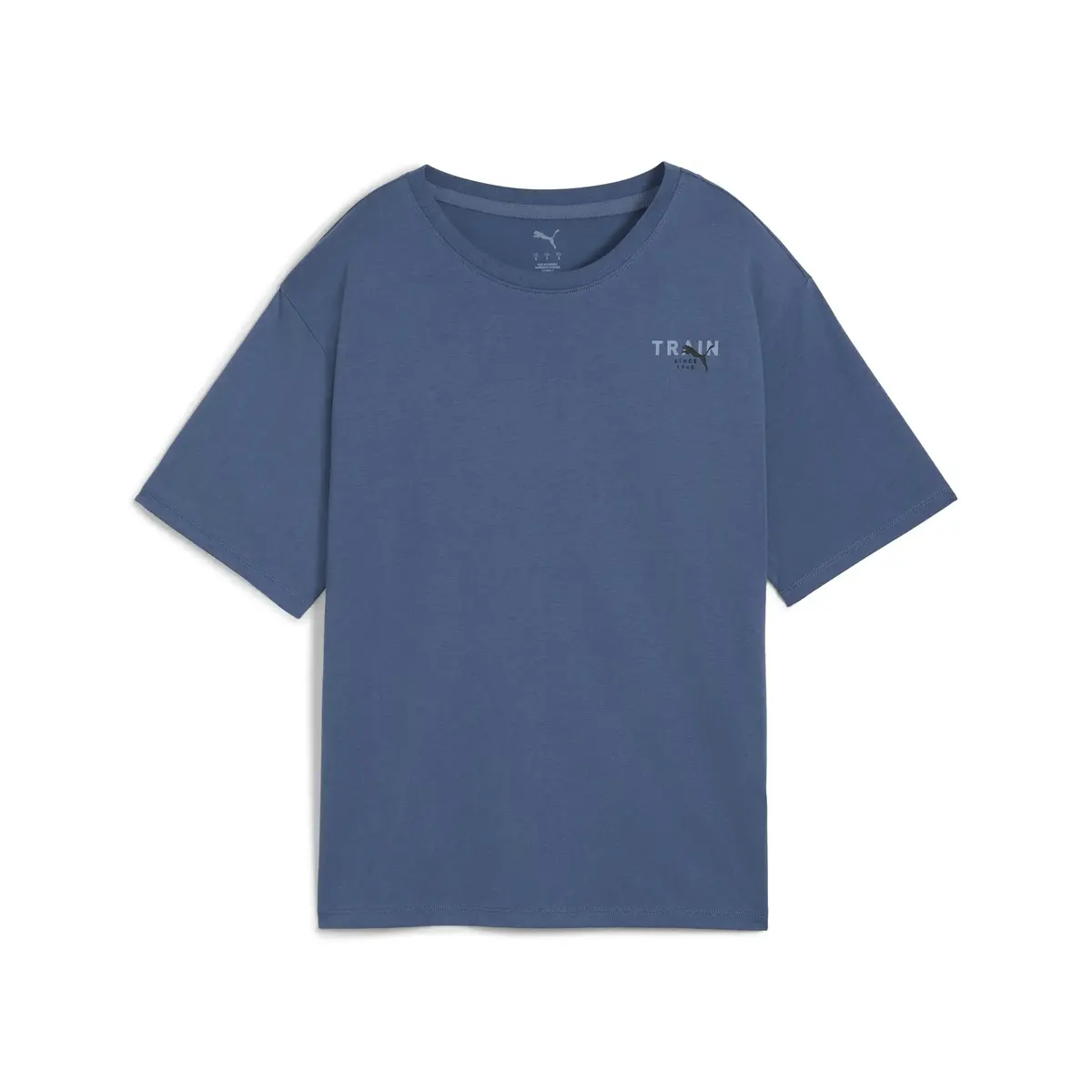 Puma W PRETTY TOUGH GRAPHIC TEE Mavi Kadın T-Shirt