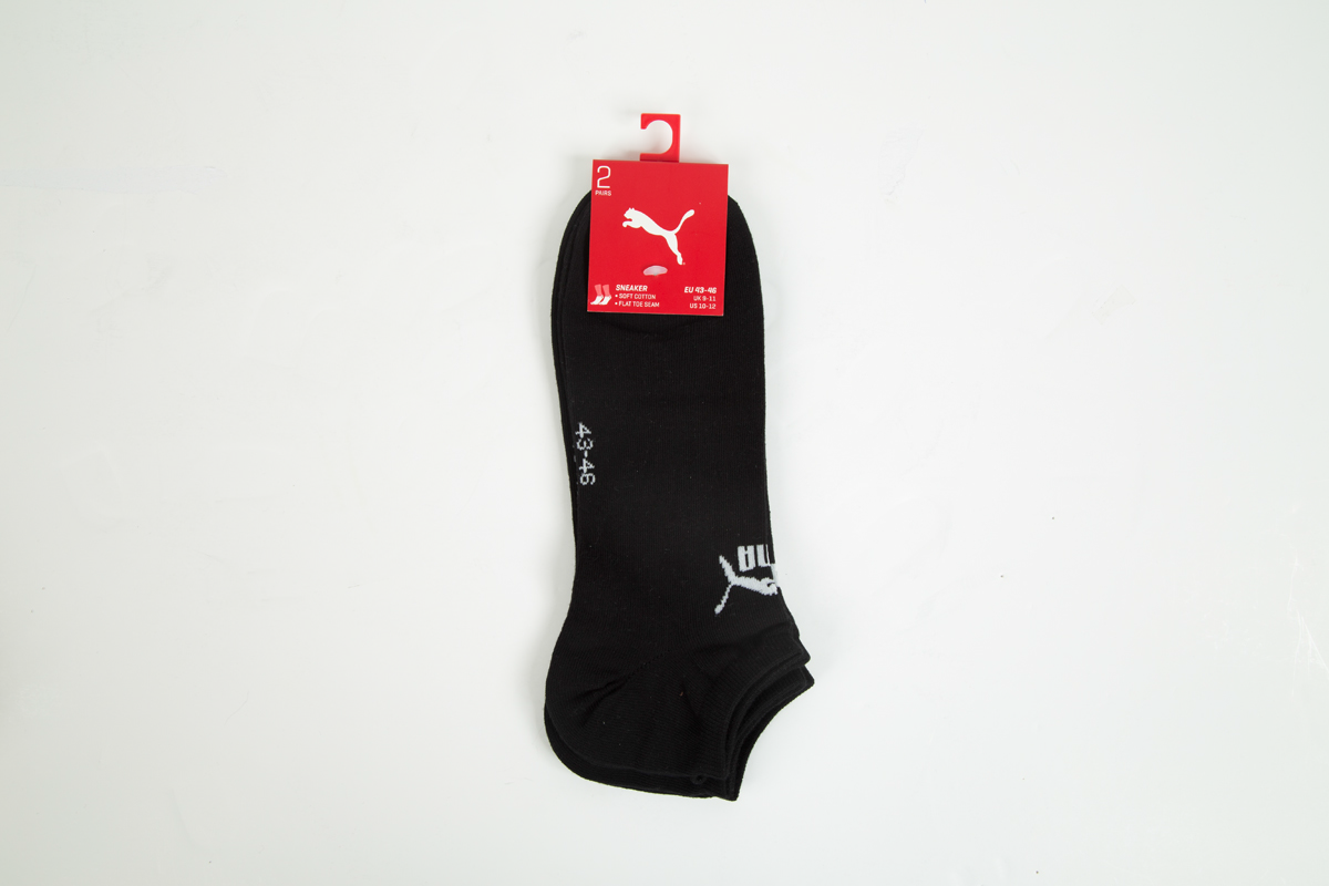 Puma PUMA UNISEX SNEAKER 2P Siyah Unisex Çorap