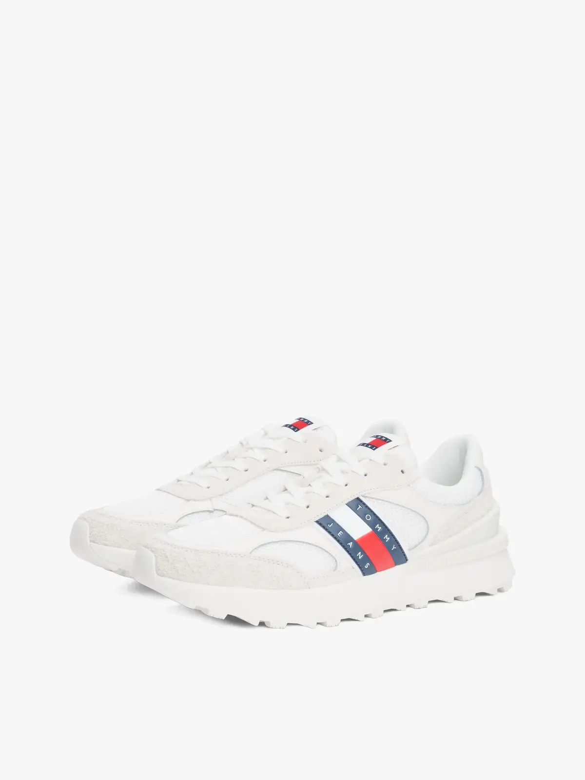 Tommy Hilfiger TJM TECHNICAL RUNNER, YBL Beyaz Erkek Spor Ayakkabı & Sneaker