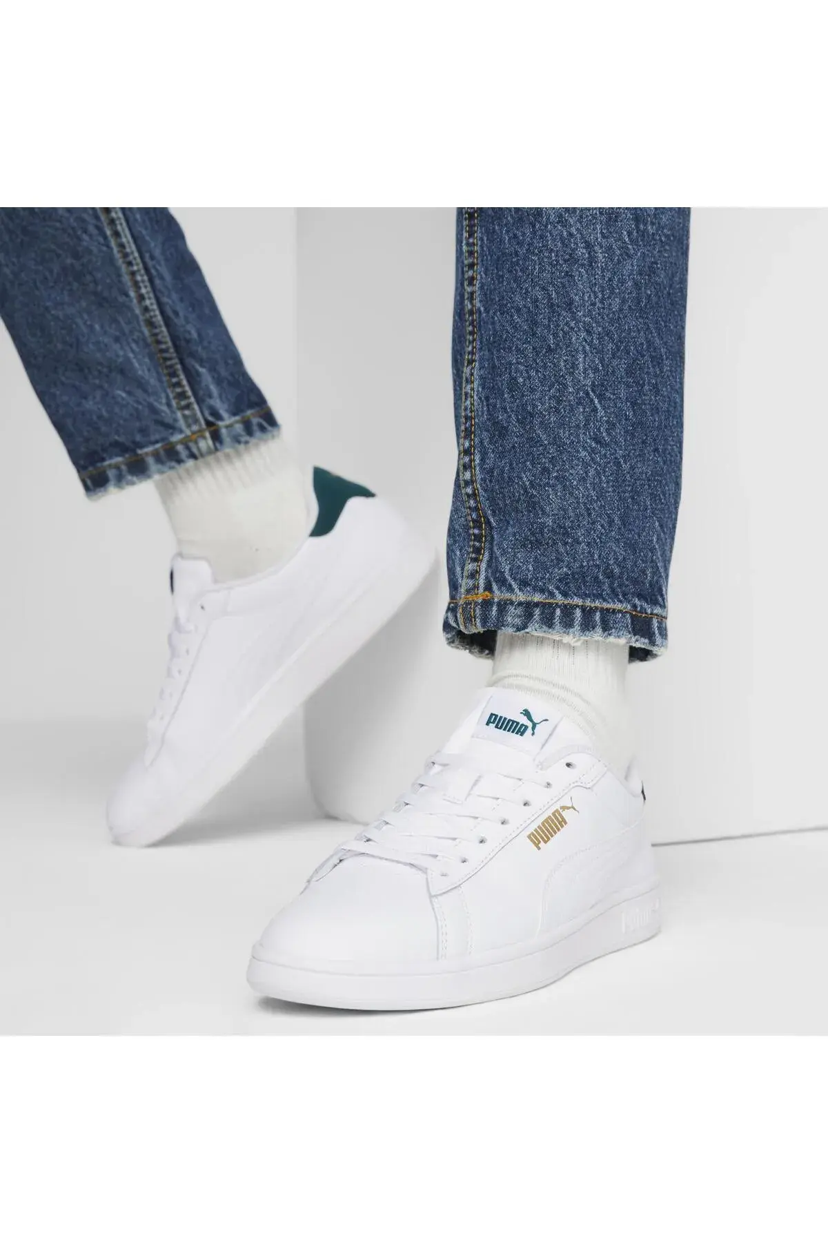 Puma Smash 3.0 L Beyaz Unisex Günlük Spor Ayakkabı