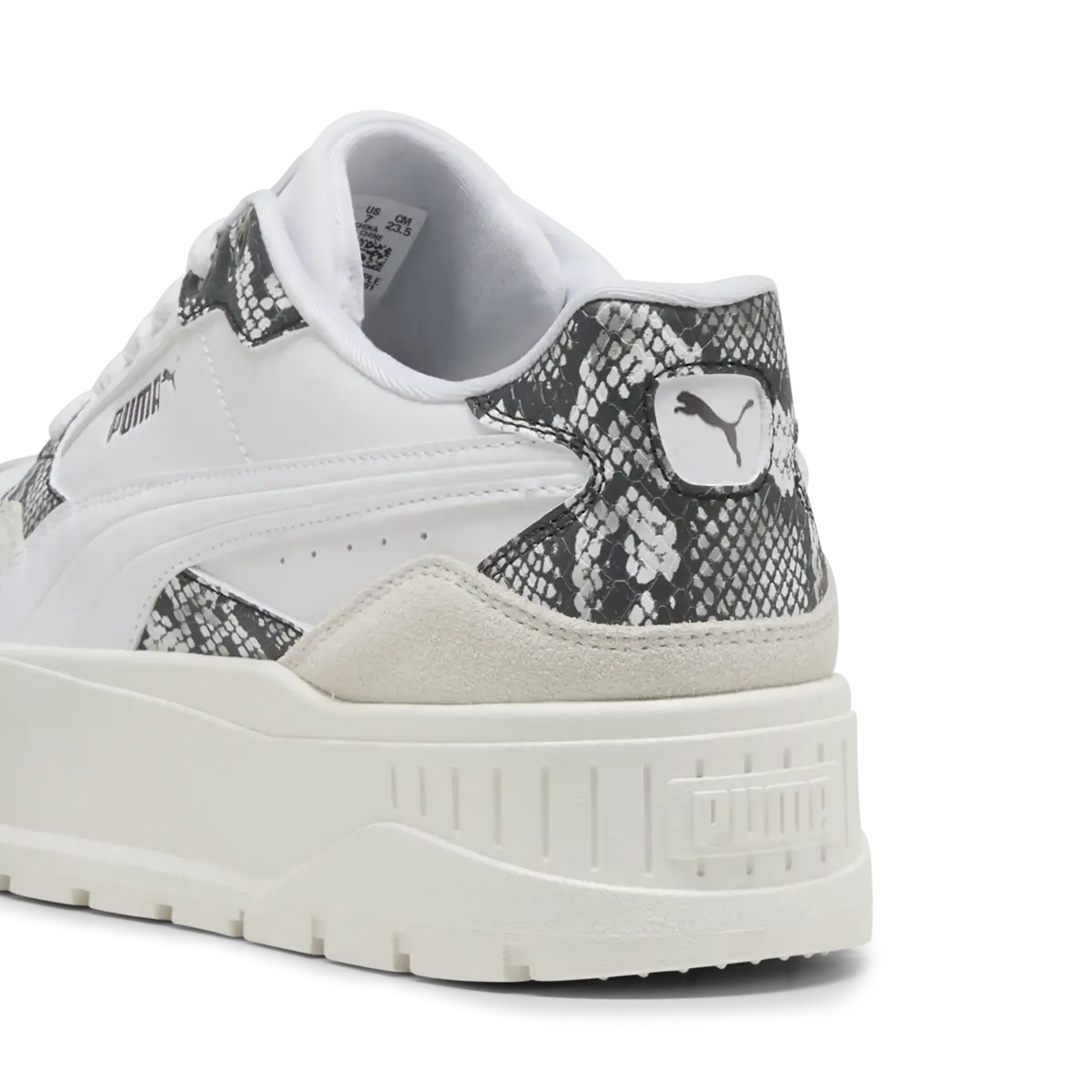 Puma Karmen II Idol Snake Chic Beyaz Kadın Spor Ayakkabı