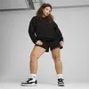 Puma ESS No.1 Logo Relaxed Crew Siyah Kadın Sweatshirt