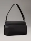 Calvin Klein CK MUST SATCHEL_MONO, BEH Siyah Kadın Çanta