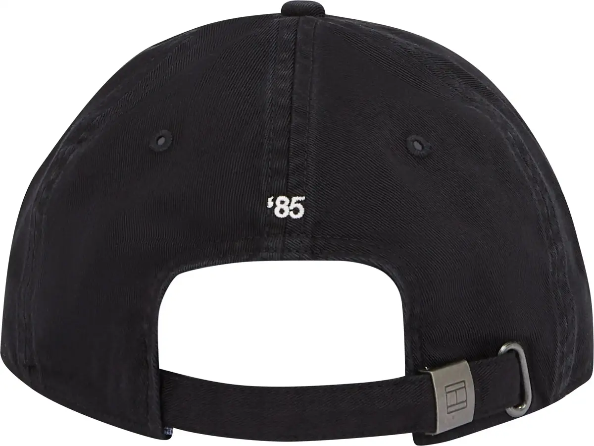 Tommy Hilfiger TH FLAG SOFT 6 PANEL, BDS Siyah Erkek Şapka