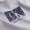 Calvin Klein PRINTED BOX SLIM TEE, PC1 Mor Kadın T-Shirt & Polo