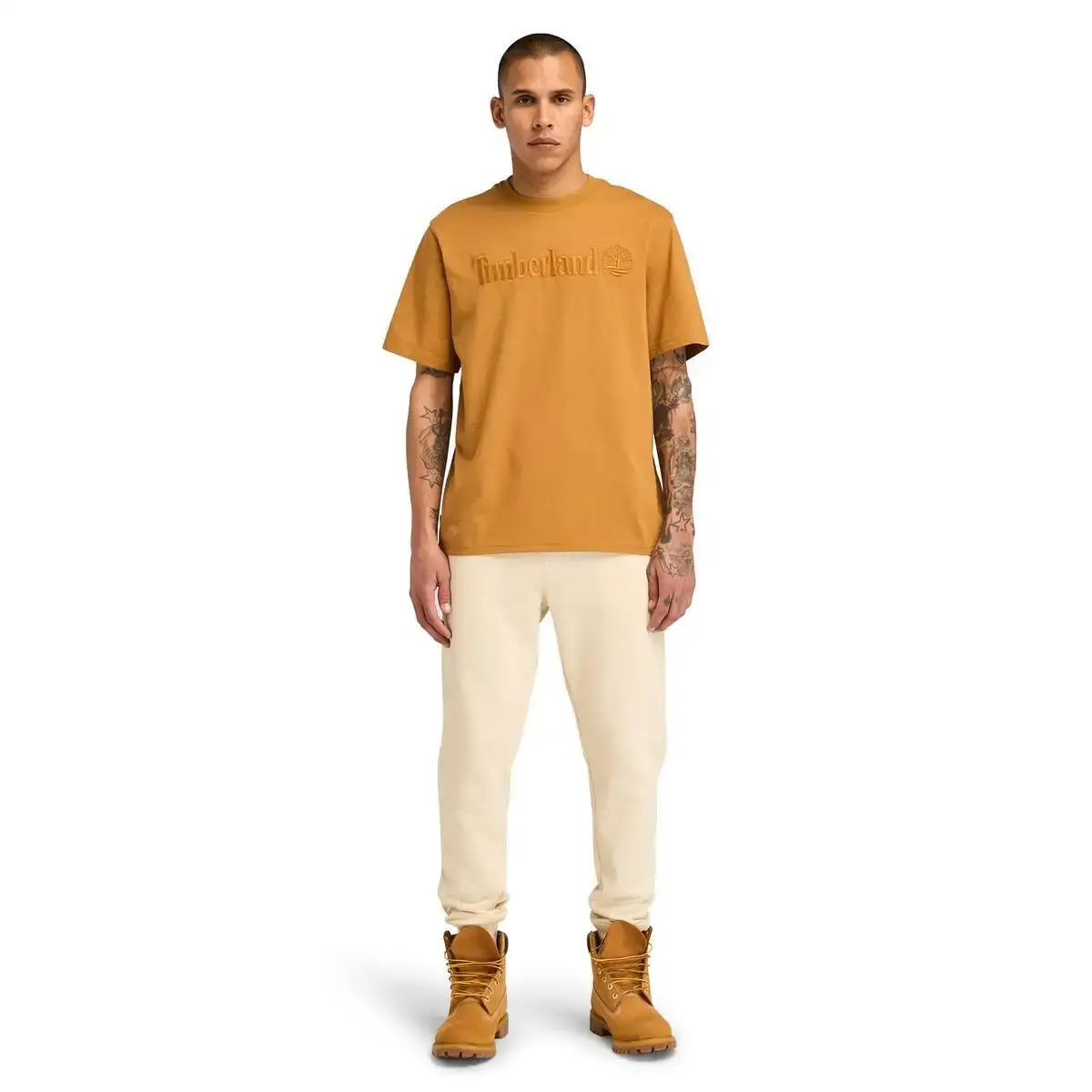 Timberland EXETER RIVER Brushed Back Sweatpant Bej Erkek Eşofman Altı & Pantolon