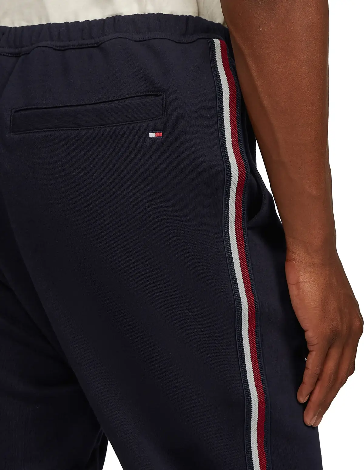 Tommy Hilfiger GLOBAL STRIPE SWEATP, DW5 Siyah Erkek Eşofman Altı