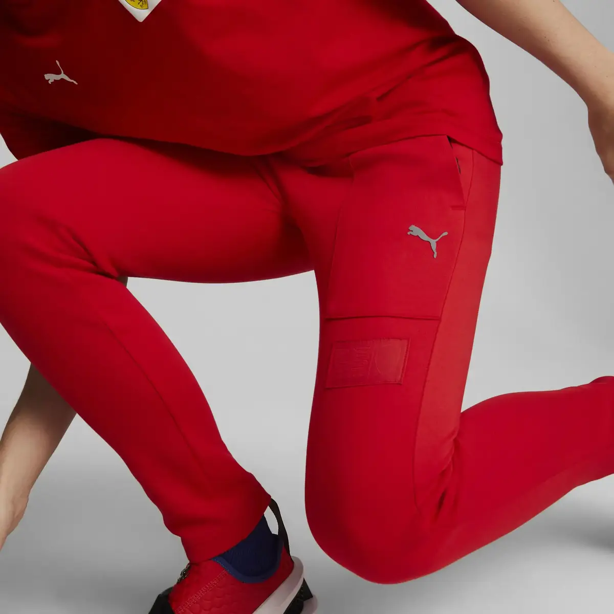 Puma Ferrari Style Sweat Pants Sl Kırmızı Erkek Eşofman Altı