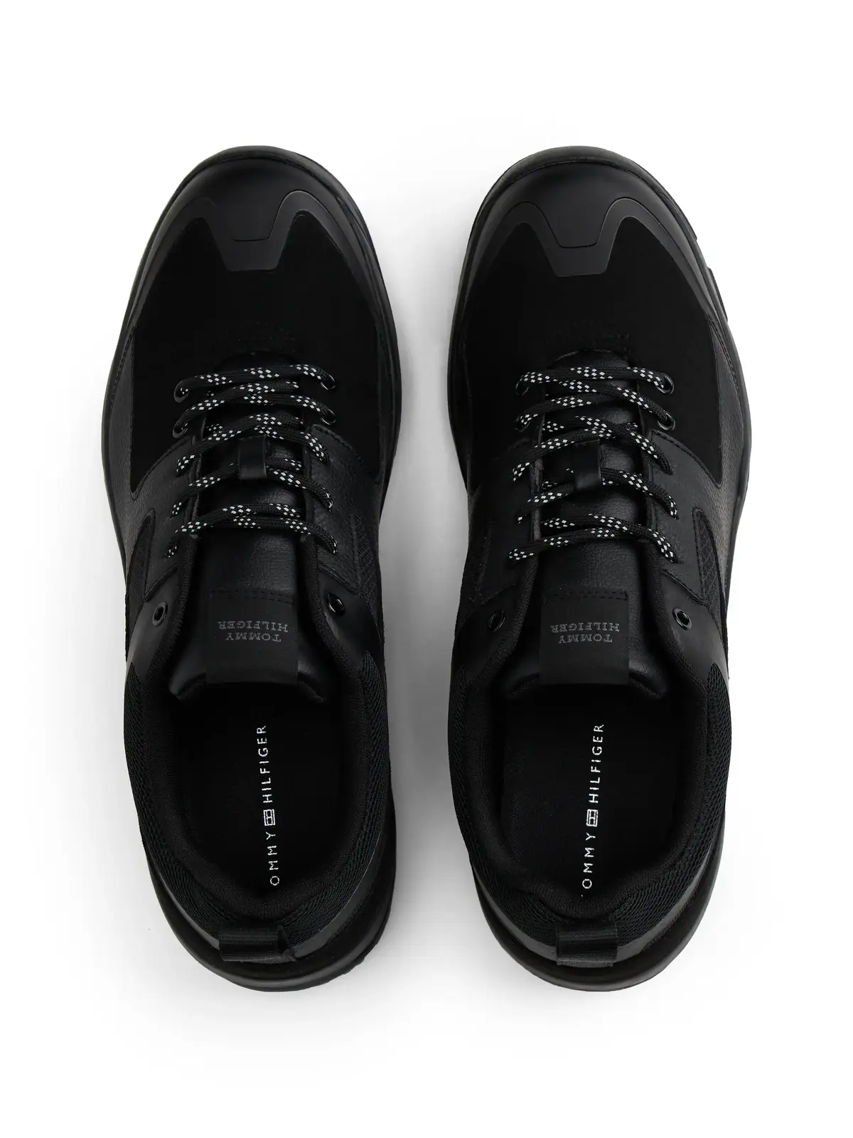 Tommy Hilfiger VIBRAM LOW RUNNER TE, BDS Siyah Erkek Günlük Spor Ayakkabı
