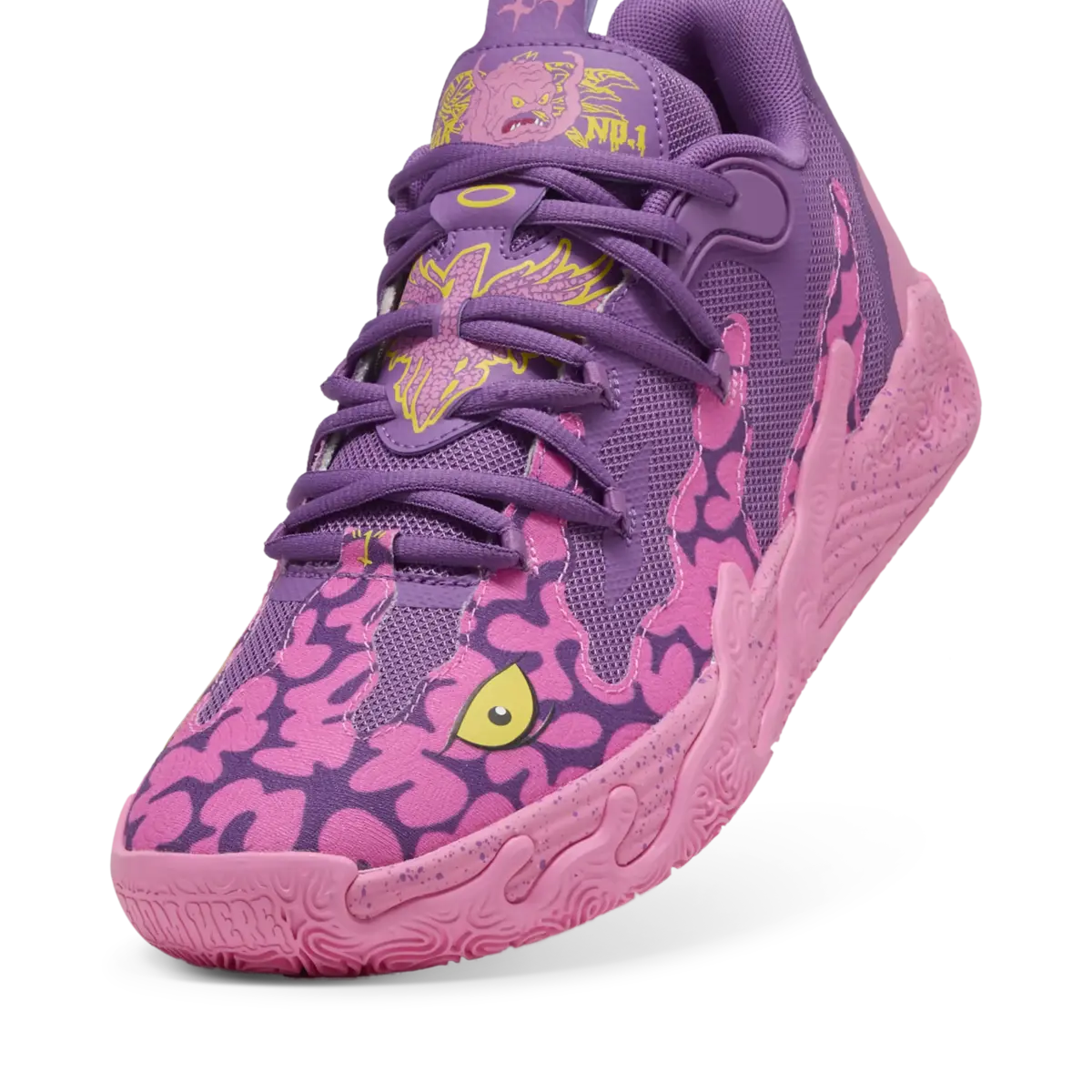 Puma MB.03 Lo TMNT Krang Mor Unisex Spor Ayakkabı