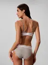 Calvin Klein LIGHTLY LINED BRALET Gri Sporcu Sütyeni Bralet
