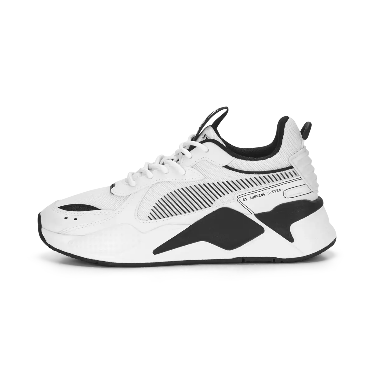 Puma RS-X B&W Jr Beyaz Unisex Günlük Spor Ayakkabı