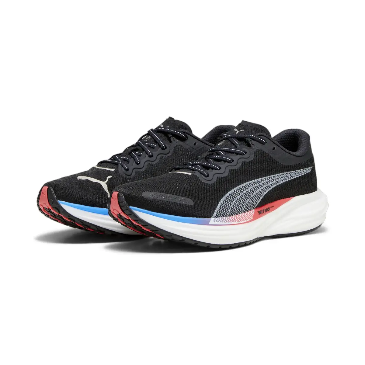 Puma Deviate Nitro 2 Siyah Unisex Koşu Ayakkabısı
