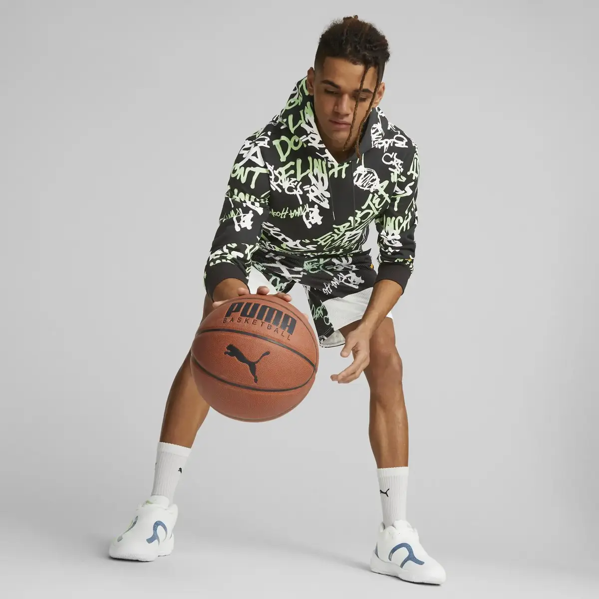Puma Freestyle Booster Hoodie Clyde Royal-Don Siyah Erkek Hoodie