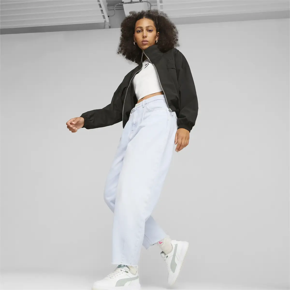 Puma INFUSE Woven Jacket Siyah Kadın Ceket