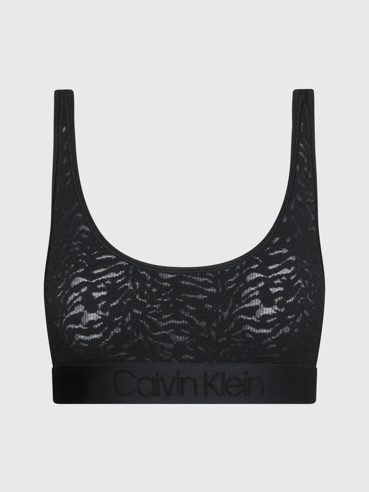Calvin Klein UNLINED BRALETTE Kadın Siyah Bralet