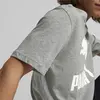Puma Classics Logo Tee Gri Erkek T-Shirt