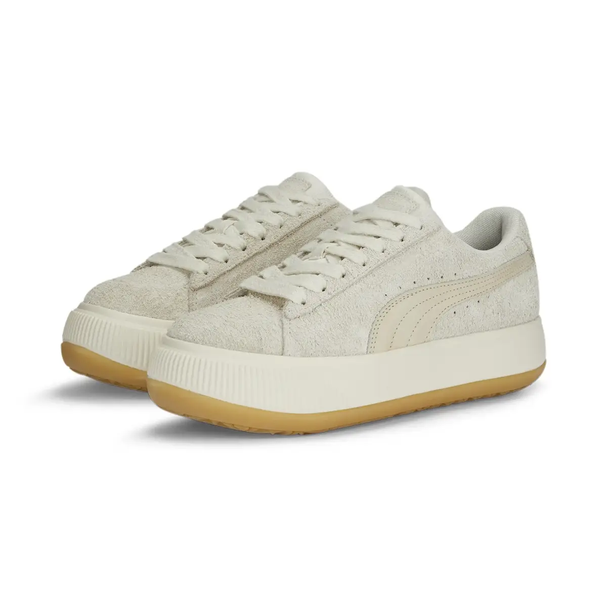 Puma Suede Mayu Thrifted Wns Bej Kadın Günlük Spor Ayakkabı