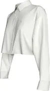 Calvin Klein Beyaz Kadın Gömlek
