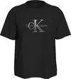 Calvin Klein EMBROIDERED MONOLOGO, BEH Siyah Kadın T-Shirt & Polo