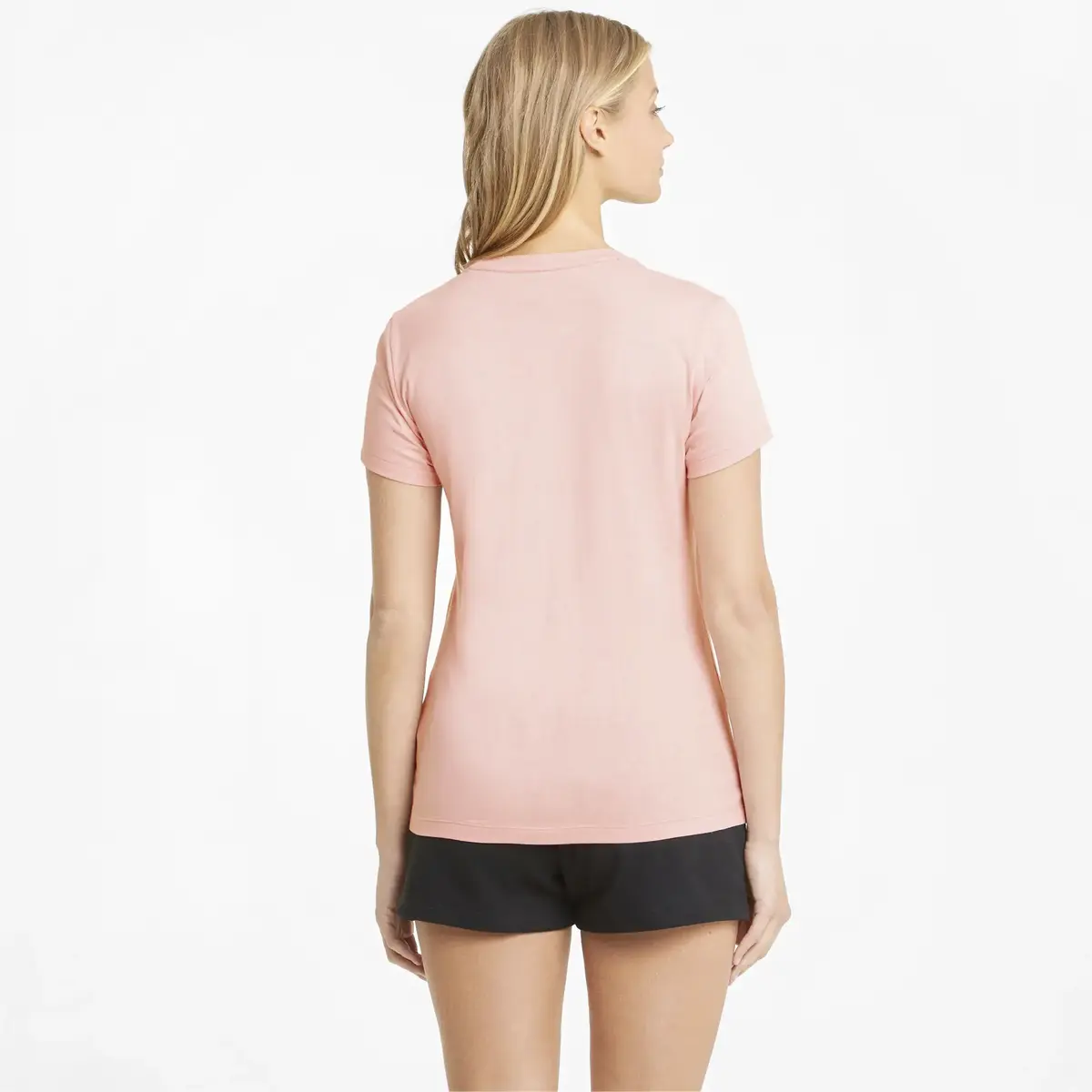 Puma ESS Logo Tee Pembe Kadın T-Shirt