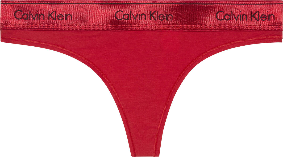 Calvin Klein THONG Kırmızı Kadın Tanga