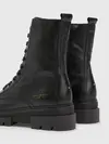 Tommy Hilfiger MONOCHROMATIC LACE U Kadın Siyah Bot